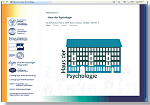 Zur Internet-Site des Hauses der Psychologie
